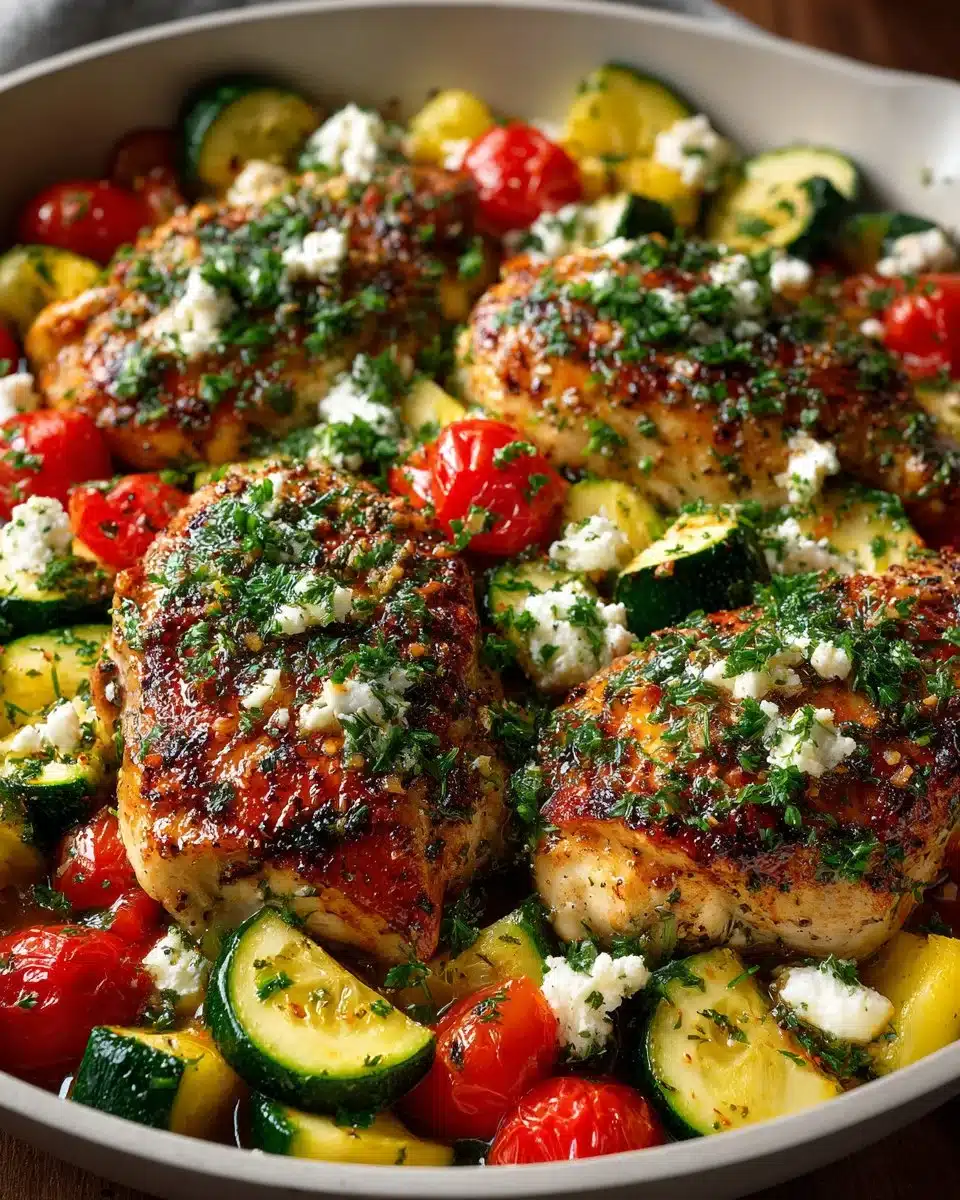Best Mediterranean Chicken Zucchini Bake Best Mediterranean Chicken Zucchini Bake