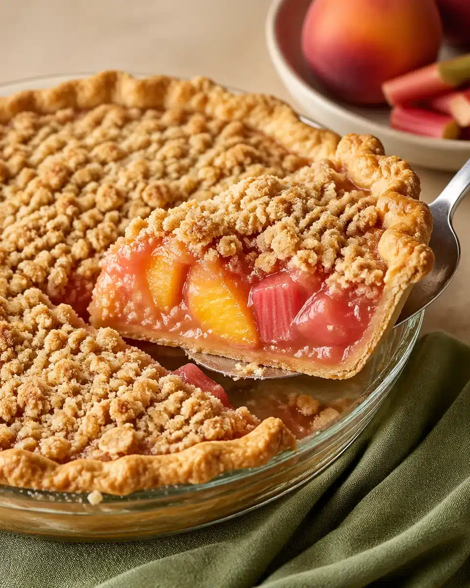 Best Summer Peach and Rhubarb Pie best summer peach and rhubarb pie 2026 04 24 011503