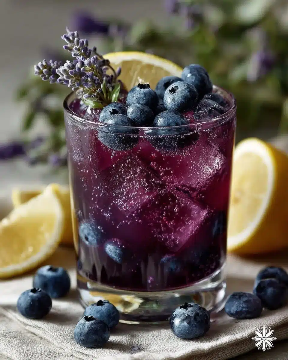 Blueberry Lavender Lemonade Pitcher Blueberry Lavender Lemonade Pitcher