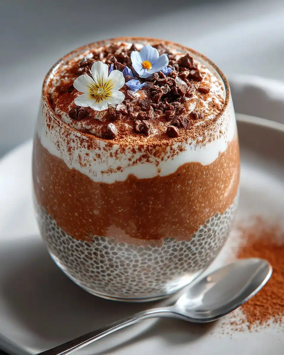 Chocolate Almond Milk Chia Pudding Chocolate Almond Milk Chia Pudding