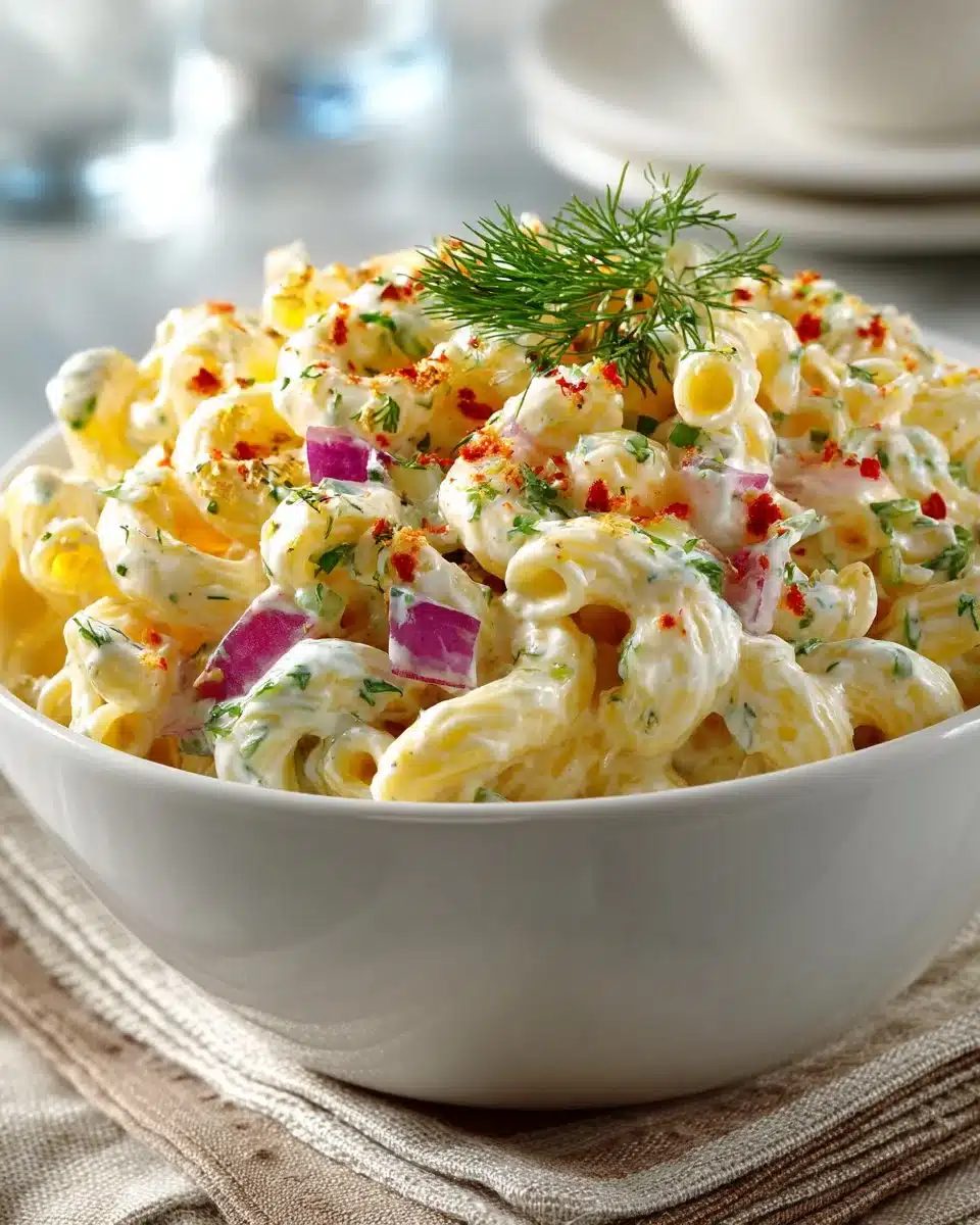 Classic Creamy Dill Macaroni Salad Classic Creamy Dill Macaroni Salad
