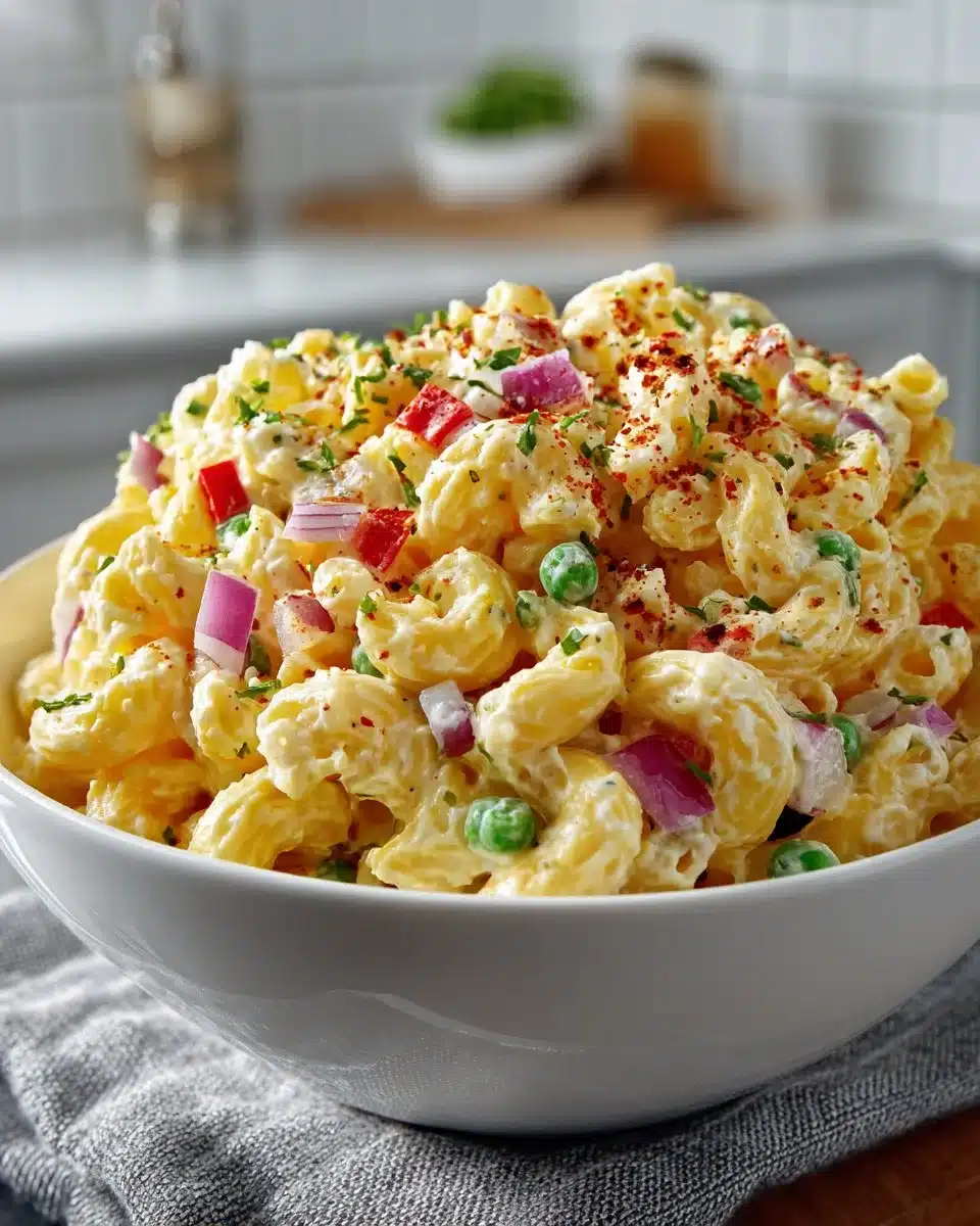 Classic Homemade Macaroni Salad