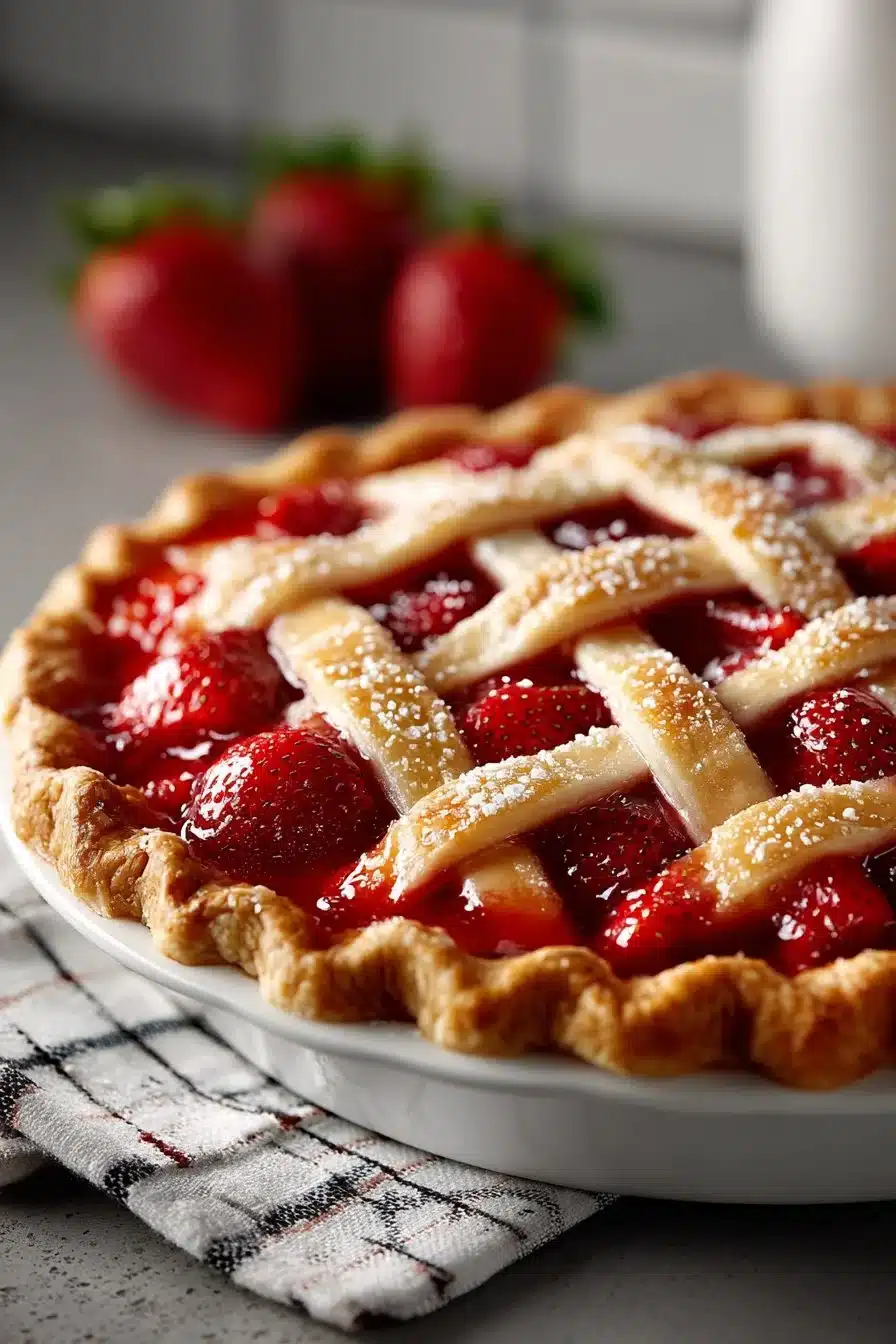 Classic Old Fashioned Strawberry Rhubarb Pie classic old fashioned strawberry rhubarb pie 2026 04 29 005656