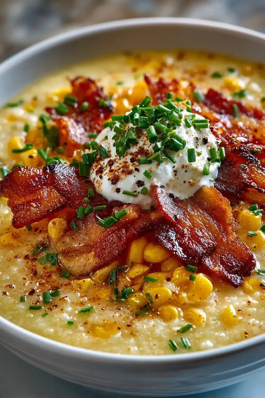 Classic Southern Sweet Corn and Bacon Chowder classic southern sweet corn and bacon chowder 2026 04 28 221858