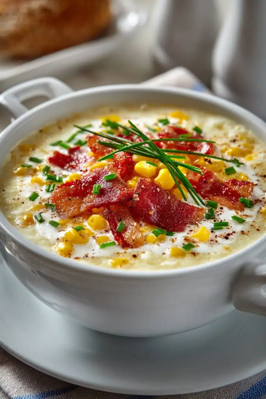 Classic Southern Sweet Corn and Bacon Chowder classic southern sweet corn and bacon chowder 2026 04 28 221906 2