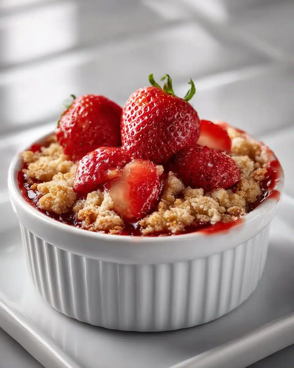 Classic Strawberry Rhubarb Crumble Classic Strawberry Rhubarb Crumble