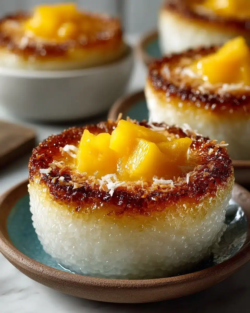 Coconut Sago Dessert Cups