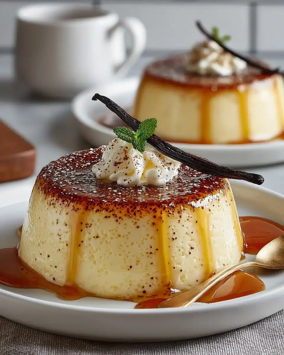 Coconut Vanilla Bean Panna Cotta Coconut Vanilla Bean Panna Cotta