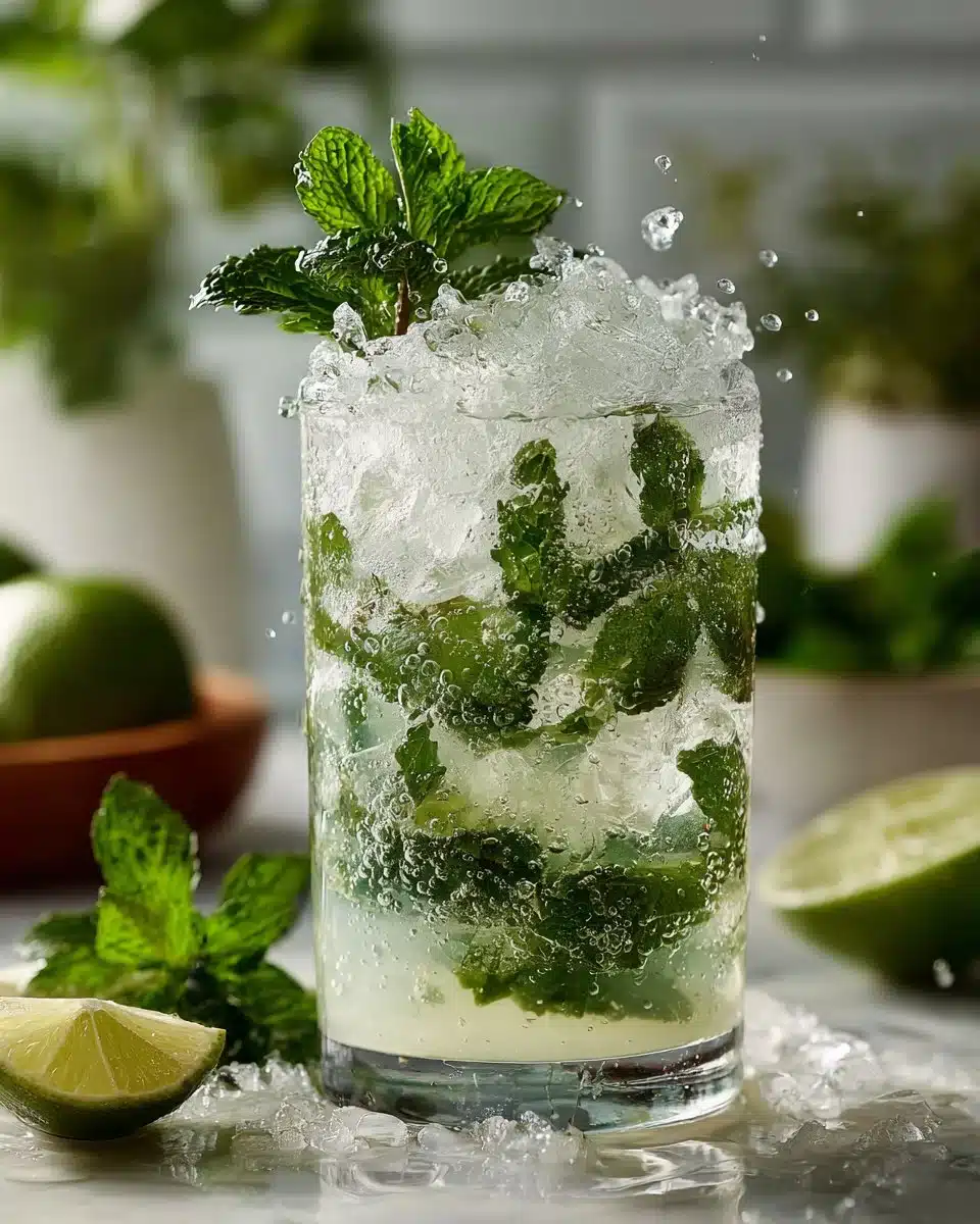 Coconut Water and Mint Mocktail Coconut Water and Mint Mocktail