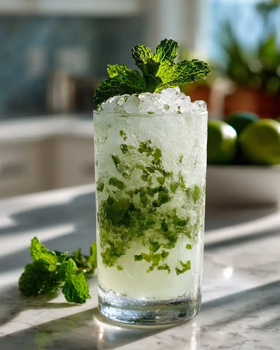 Coconut Water and Mint Mocktail Coconut Water and Mint Mocktail