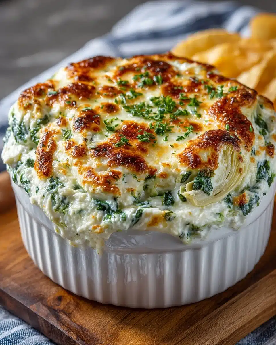 Creamy Artichoke and Spinach Dip Creamy Artichoke and Spinach Dip