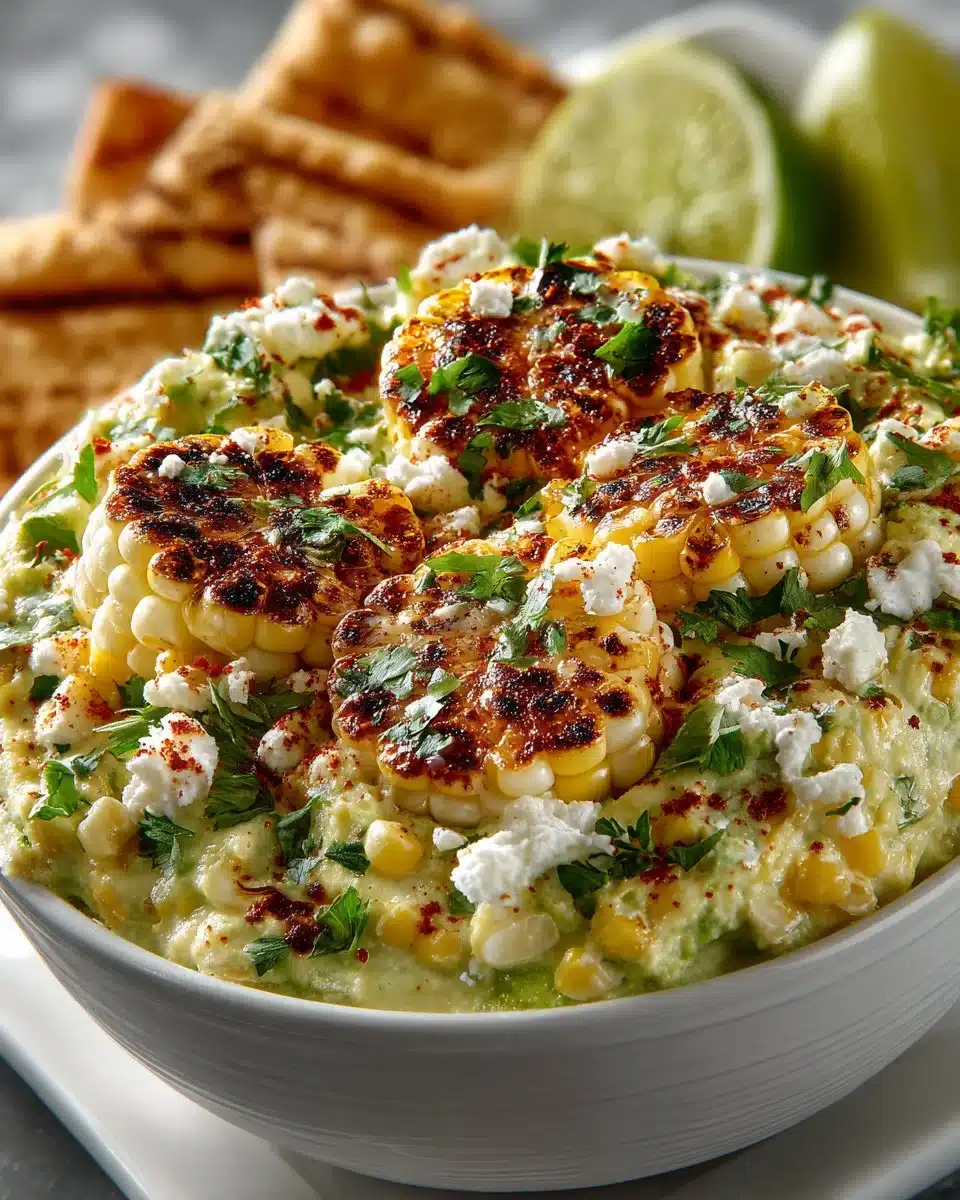 Creamy Avocado and Street Corn Dip Creamy Avocado and Street Corn Dip