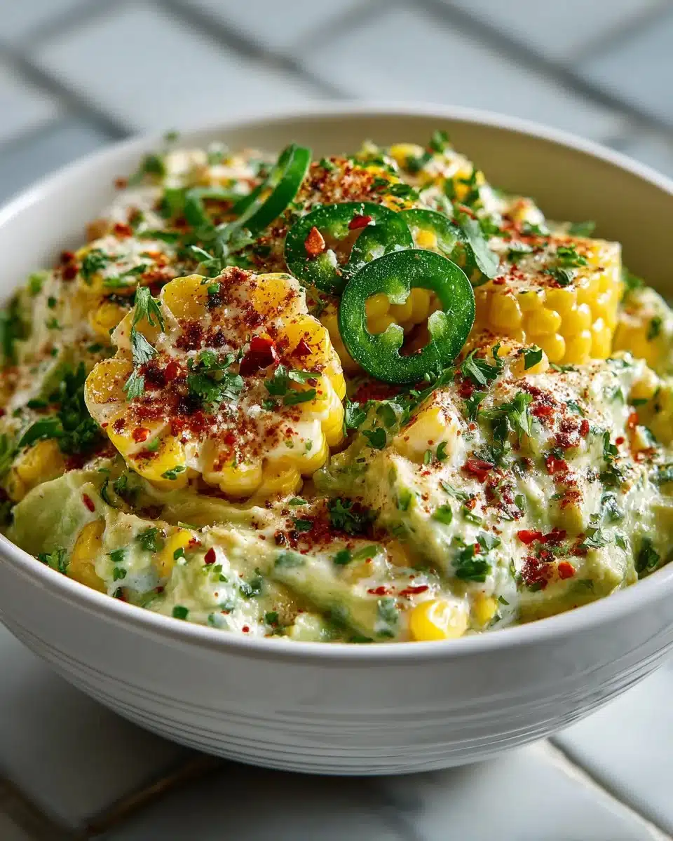 Creamy Avocado and Street Corn Dip Creamy Avocado and Street Corn Dip