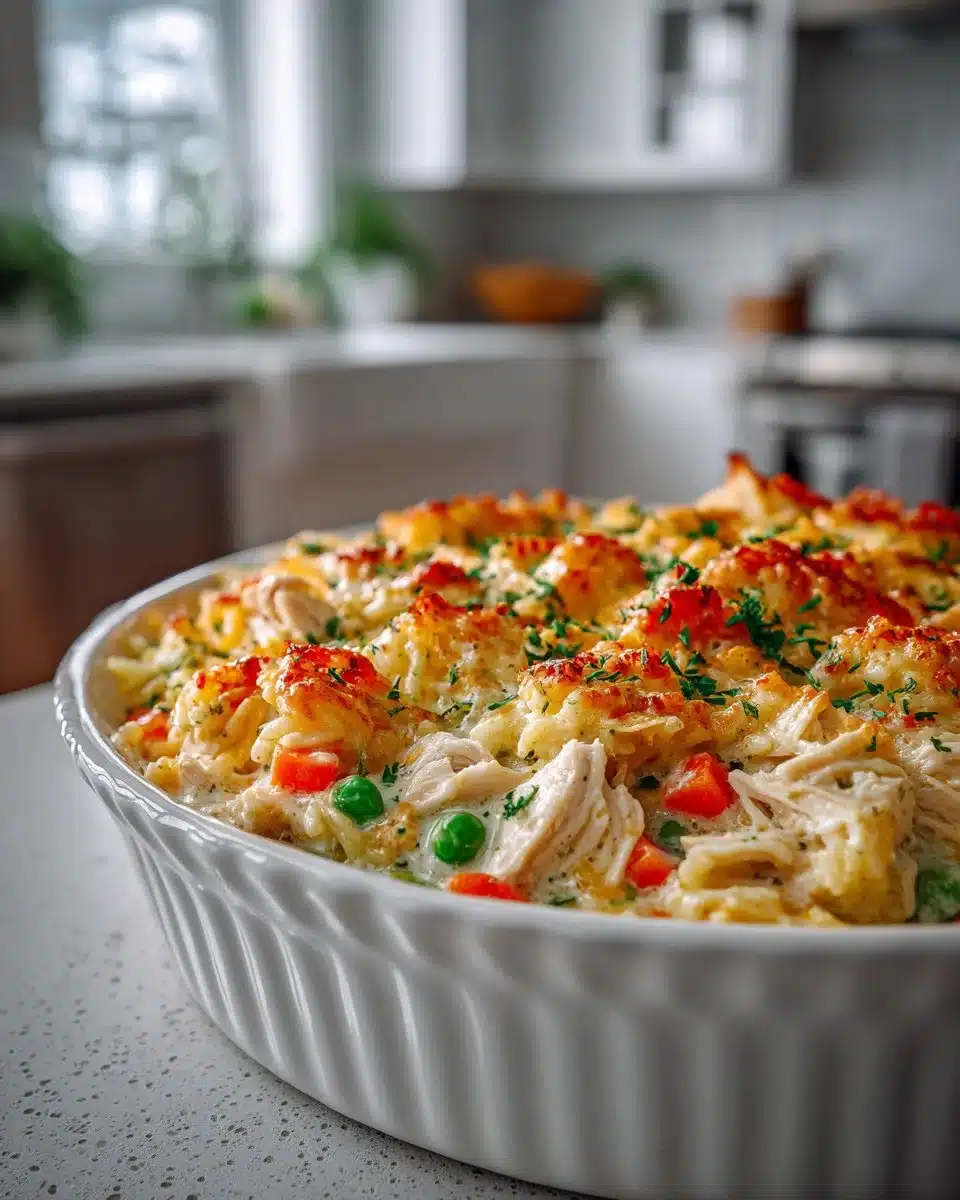 Creamy Chicken and Rice Casserole Creamy Chicken and Rice Casserole