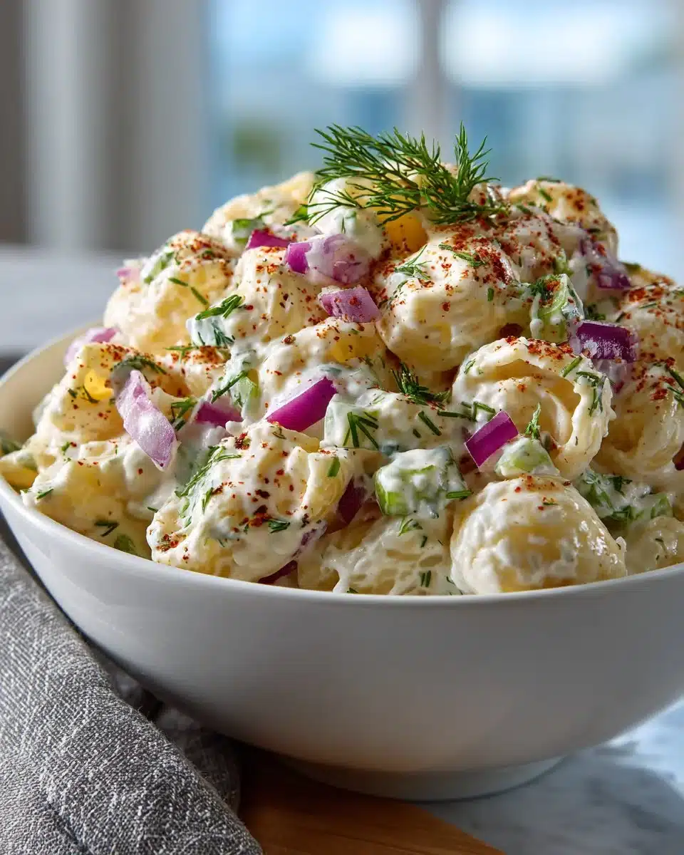 Creamy Dill Macaroni Salad