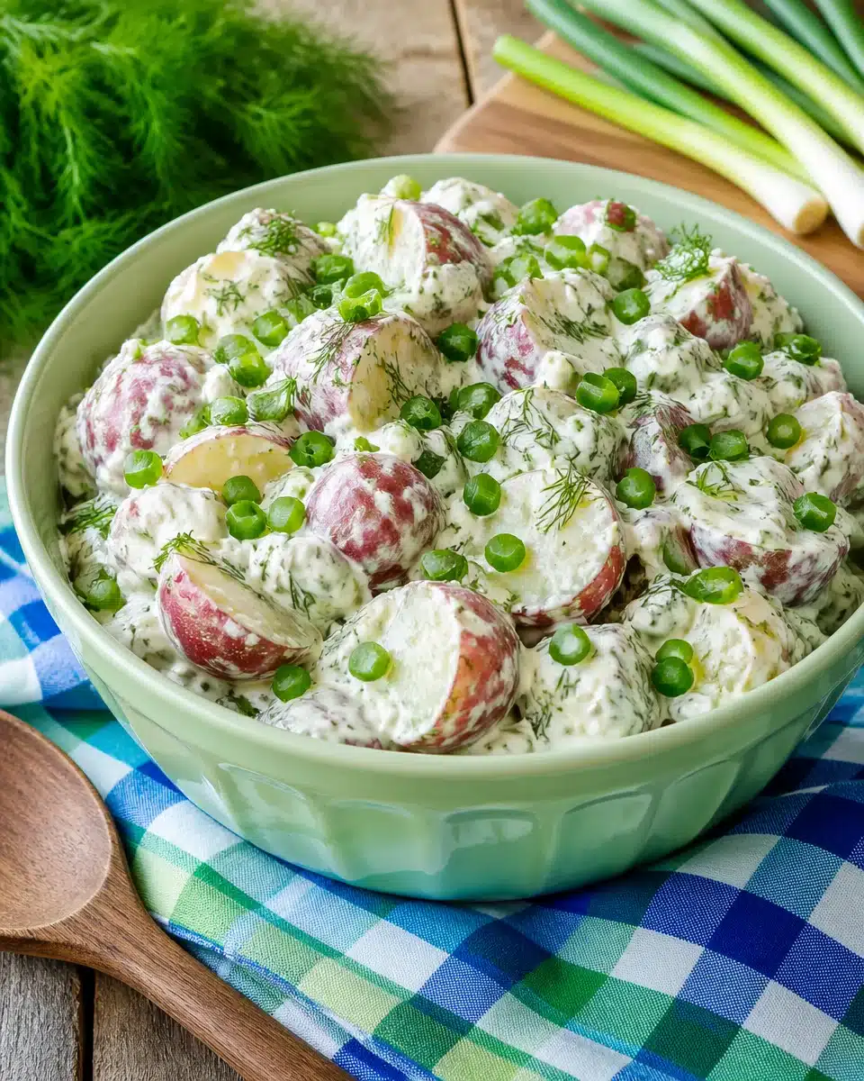 Creamy Dill Potato Salad for Summer