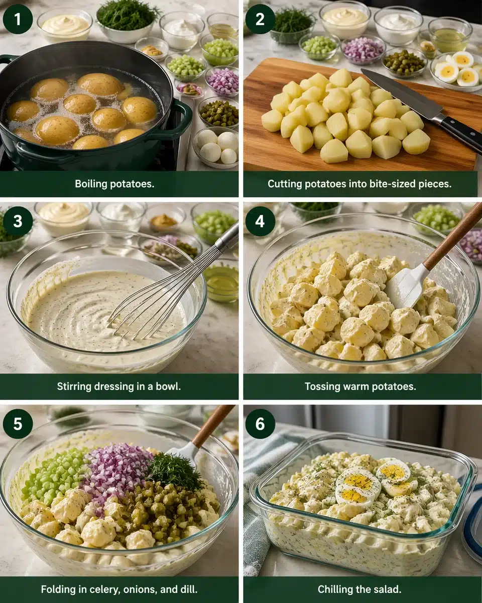 Creamy Dill Potato Salad for Summer