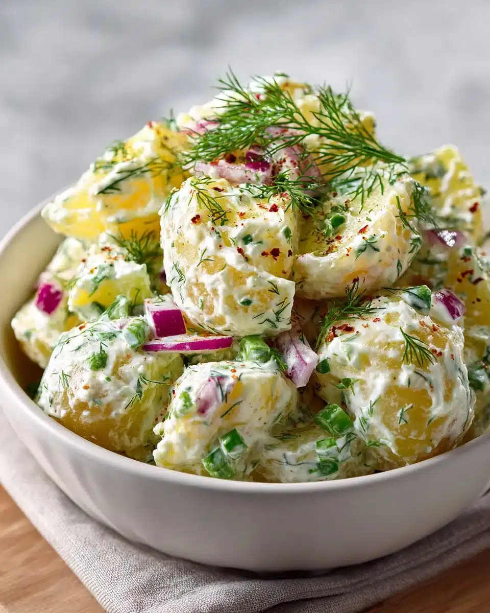Creamy Potato Salad with Fresh Dill Creamy Potato Salad with Fresh Dill