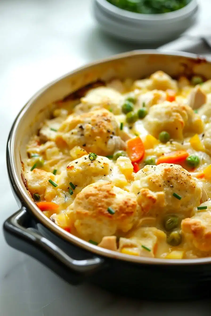 Easy Chicken and Dumpling Casserole