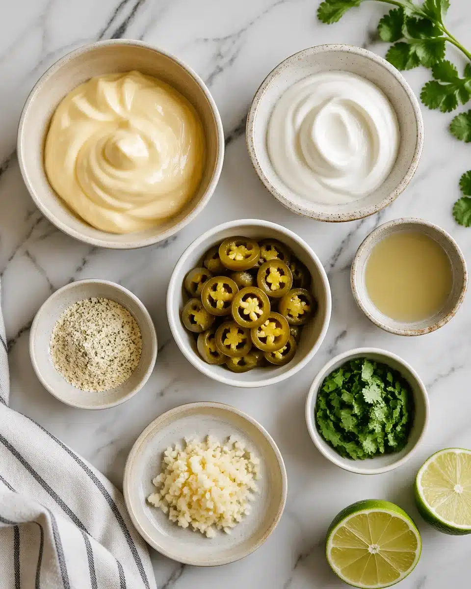 Easy Copycat Creamy Jalapeno Dip