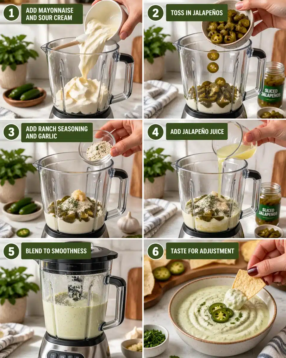 Easy Copycat Creamy Jalapeno Dip