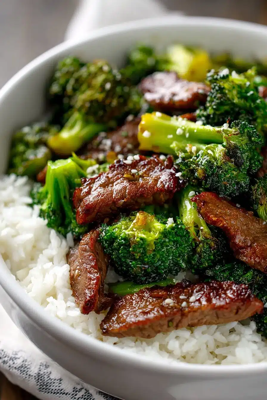 Easy Fast Twenty Minute Beef and Broccoli Stir Fry