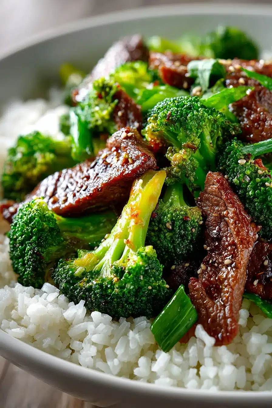 Easy Fast Twenty Minute Beef and Broccoli Stir Fry