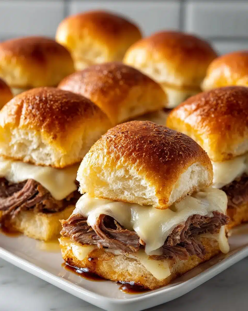 Easy French Dip Sliders Easy French Dip Sliders