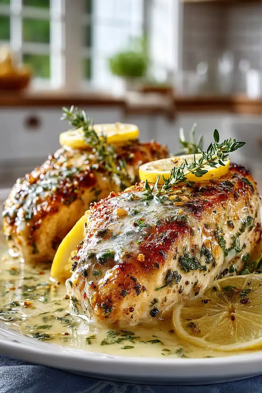Easy Low Calorie Lemon Herb Chicken Breast Dinner Easy Low Calorie Lemon Herb Chicken Breast Dinner