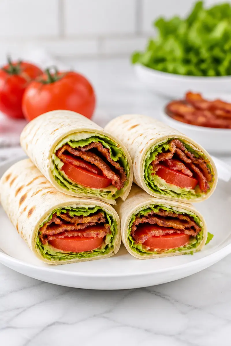 easy meal prep blt wraps 1