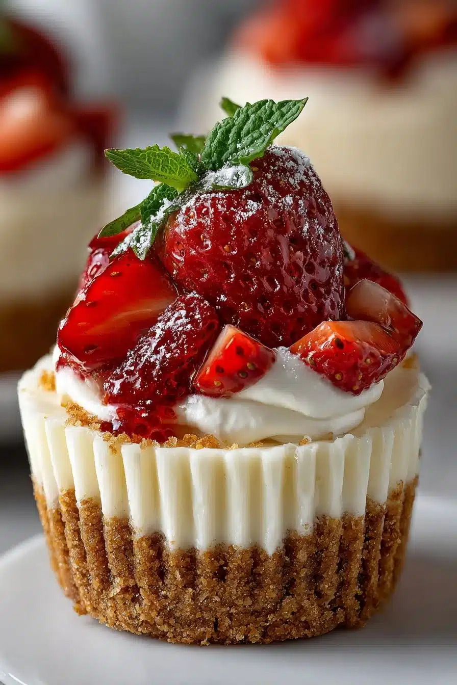 easy no bake strawberry cheesecake dessert cups 2026 04 28 221940