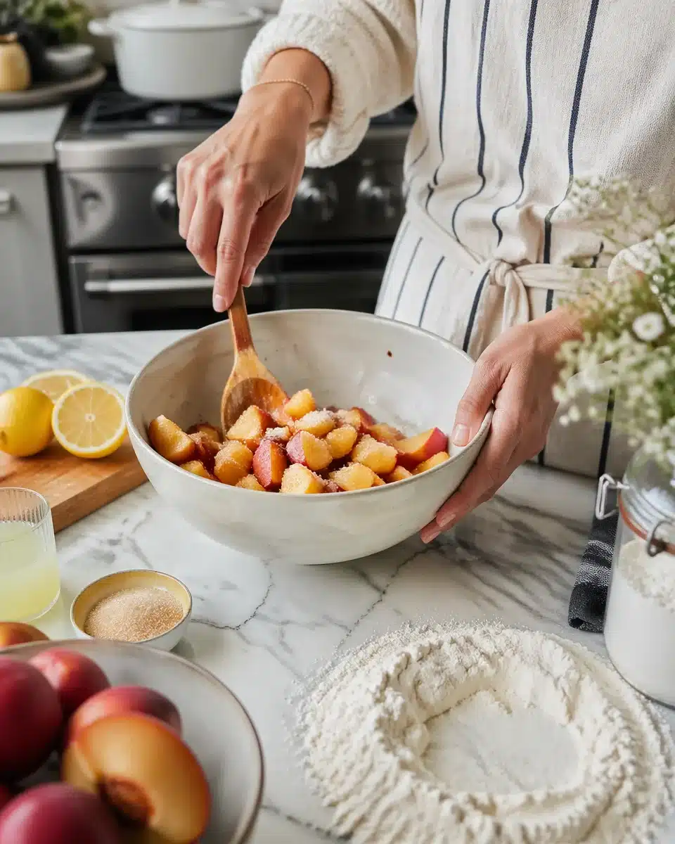 Easy Rhubarb and Apple Summer Galette