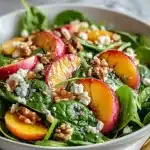 easy summer peach and spinach salad 2026 04 19 004902 819x1024 1