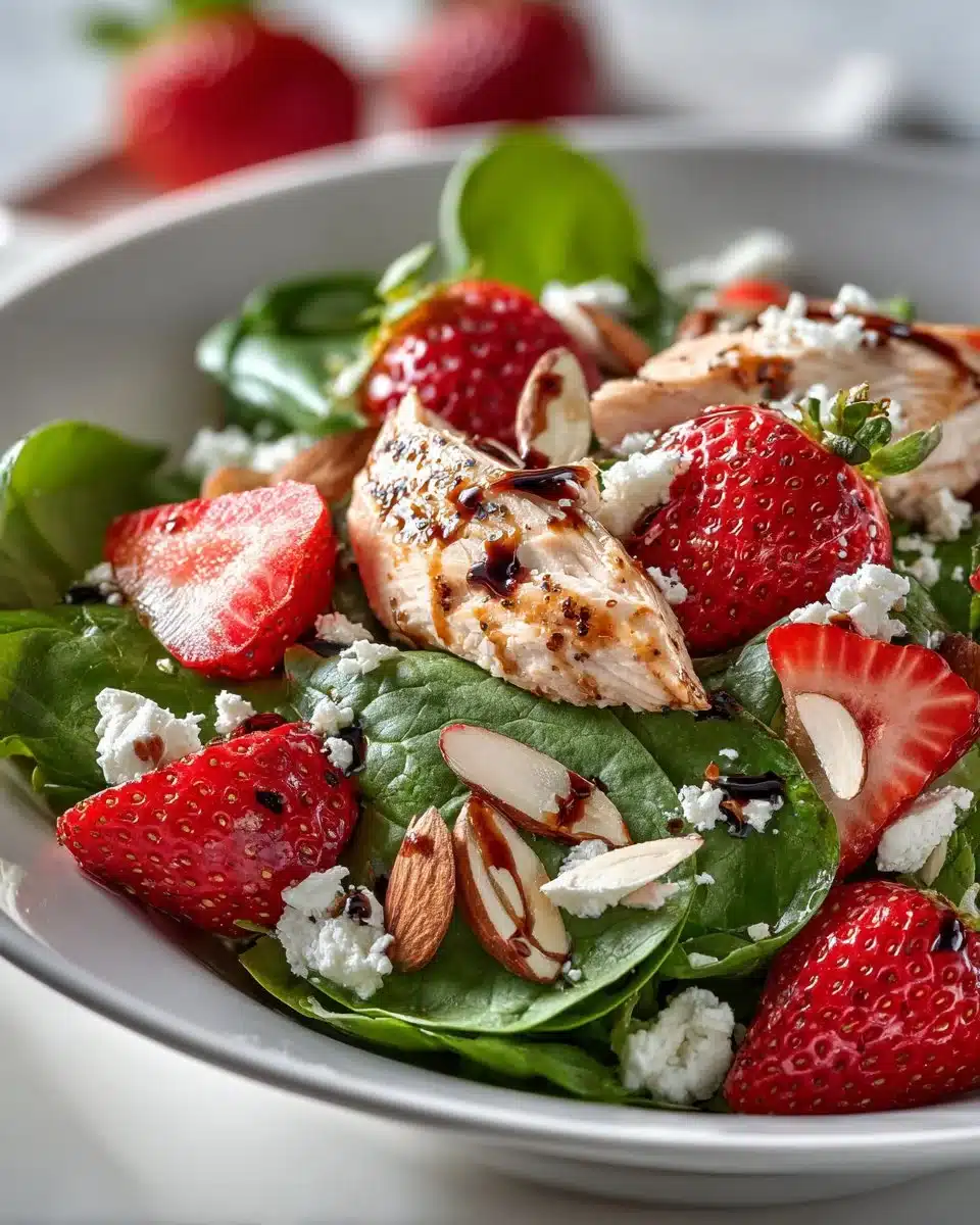 Easy Summer Strawberry Chicken Salad Easy Summer Strawberry Chicken Salad
