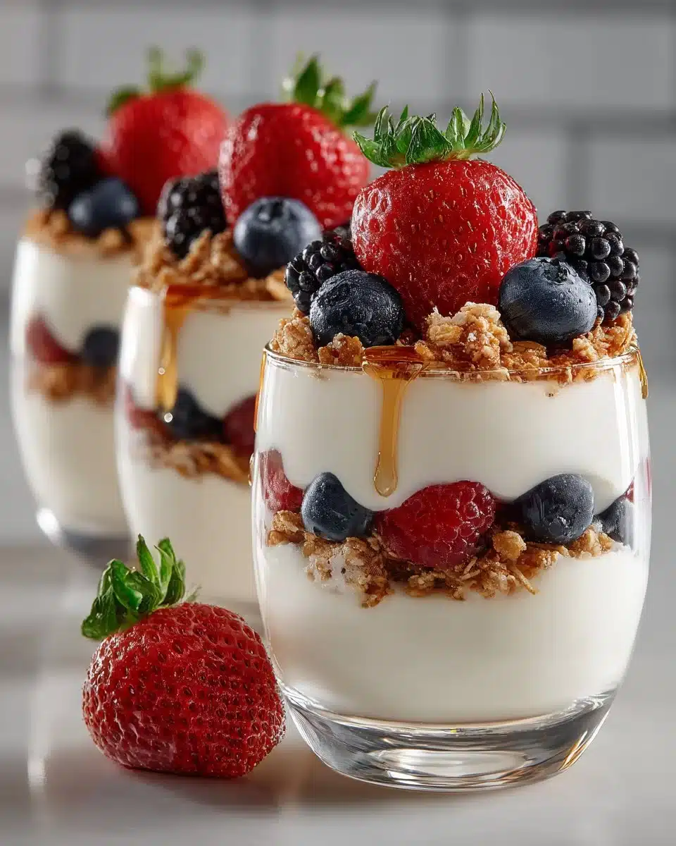 Fresh Berry Parfait Cups Fresh Berry Parfait Cups