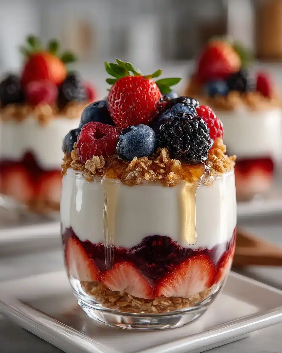 Fresh Berry Parfait Cups Fresh Berry Parfait Cups