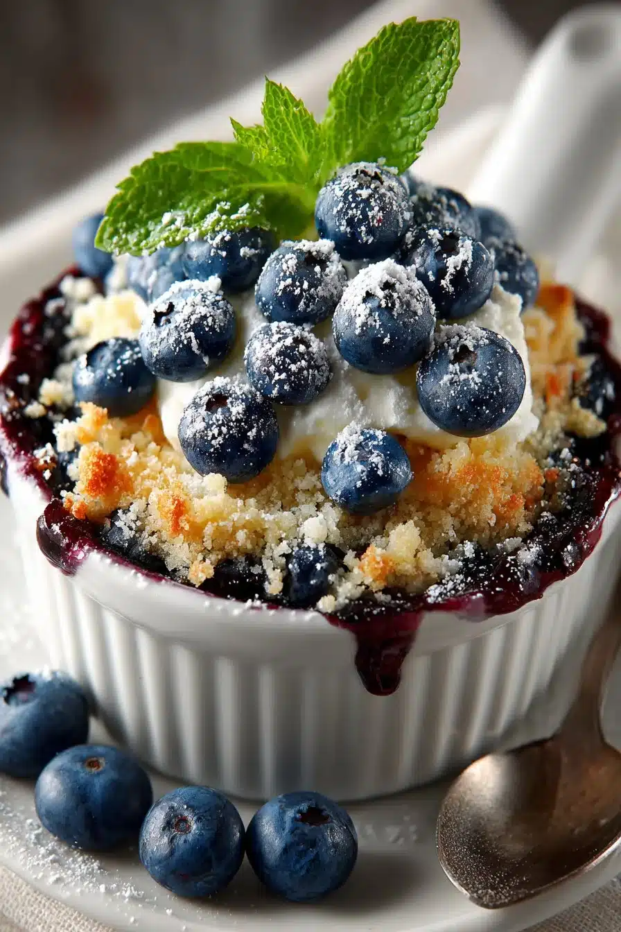 Fresh Summer Blueberry Crumble Dessert fresh summer blueberry crumble dessert 2026 04 28 221937