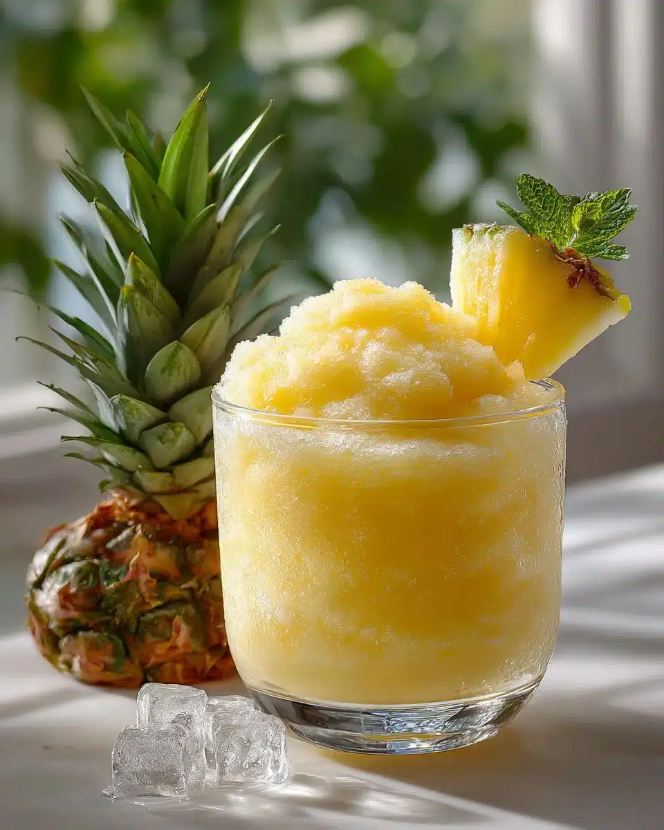 Frozen Pineapple Coconut Slush Frozen Pineapple Coconut Slush