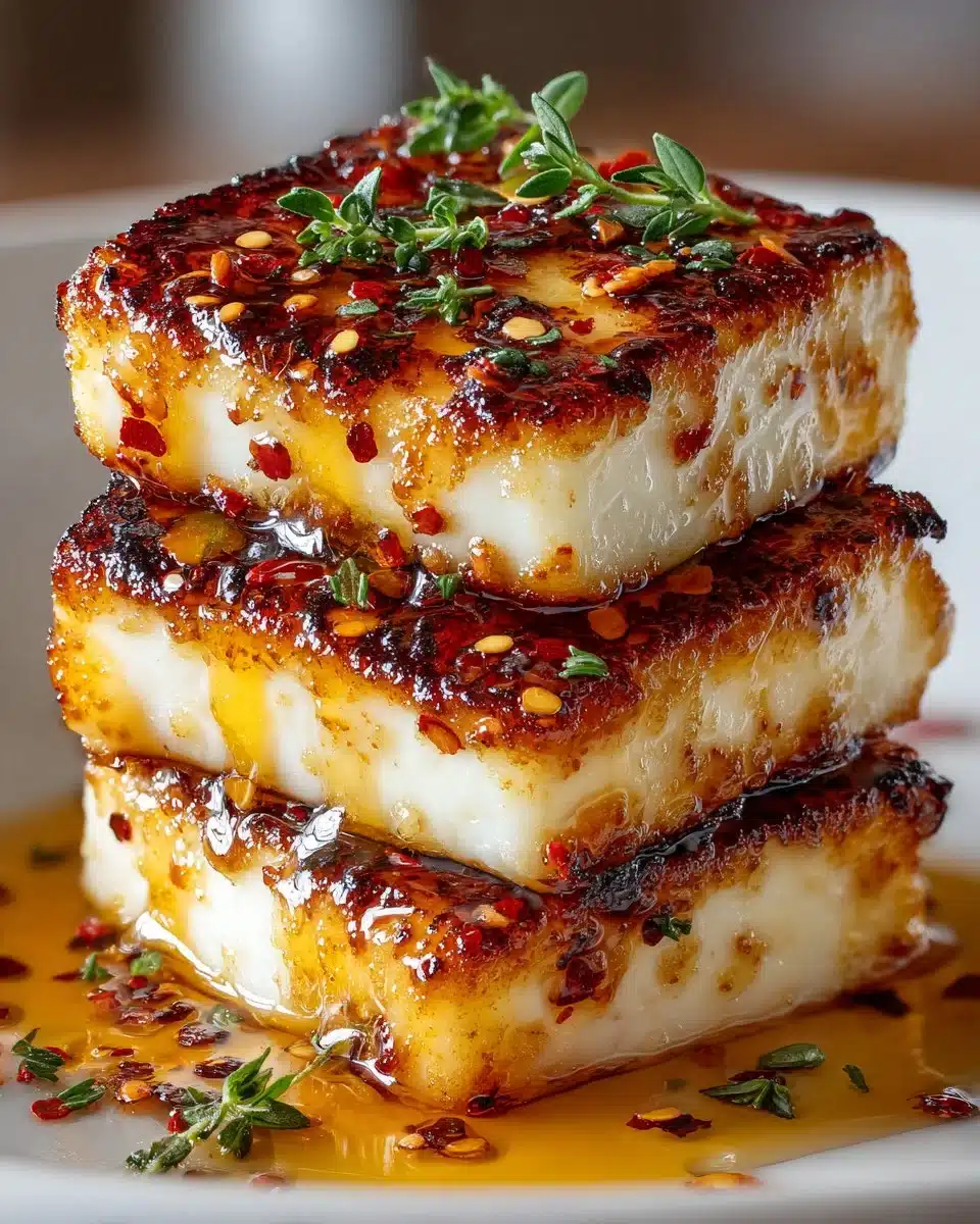 Grilled Halloumi with Hot Honey Drizzle grilled halloumi with hot honey drizzle 2026 04 07 235616