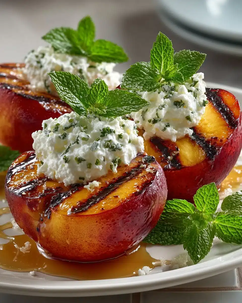 Grilled Peaches with Honey Mascarpone grilled peaches with honey mascarpone 2026 04 12 005115