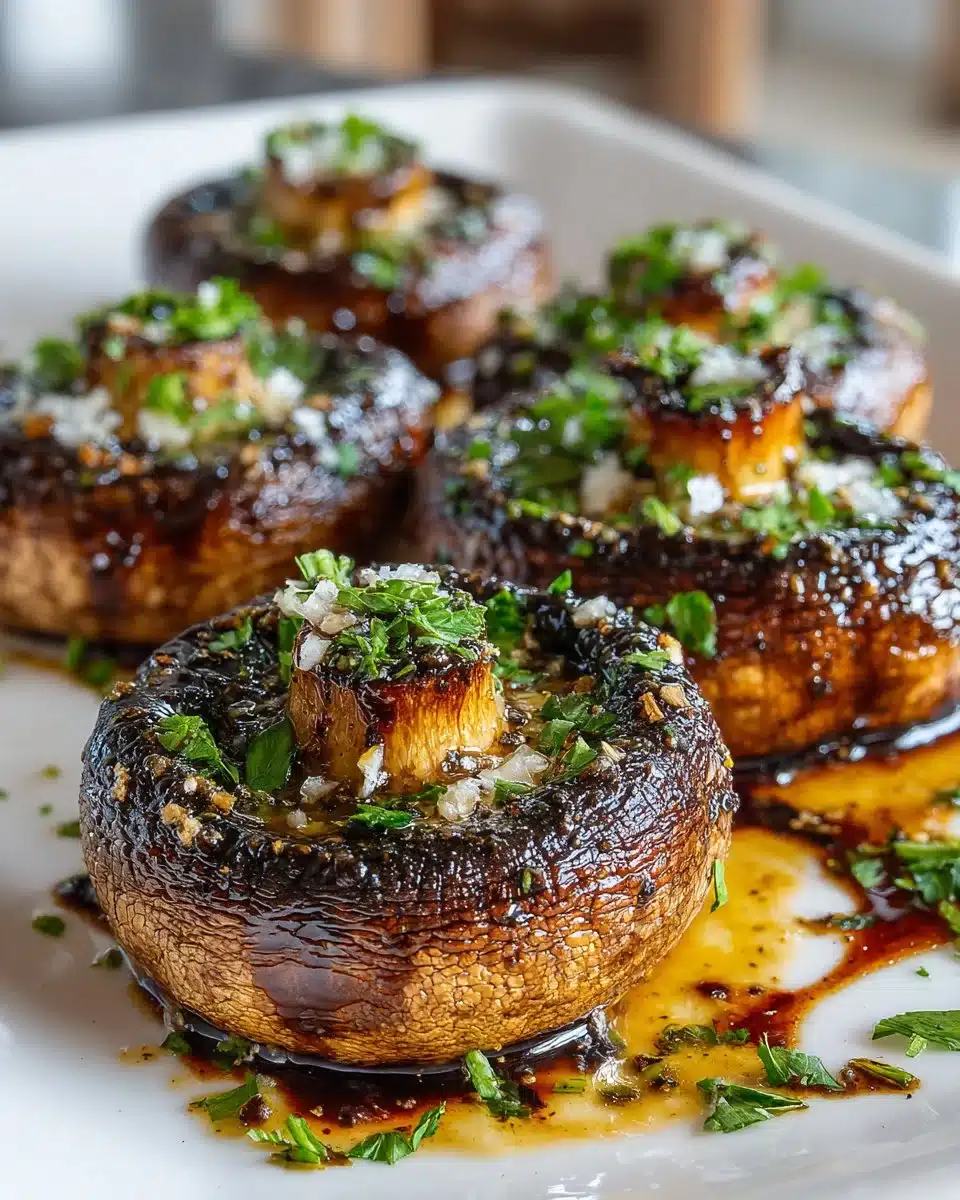 Grilled Portobello Mushrooms with Balsamic