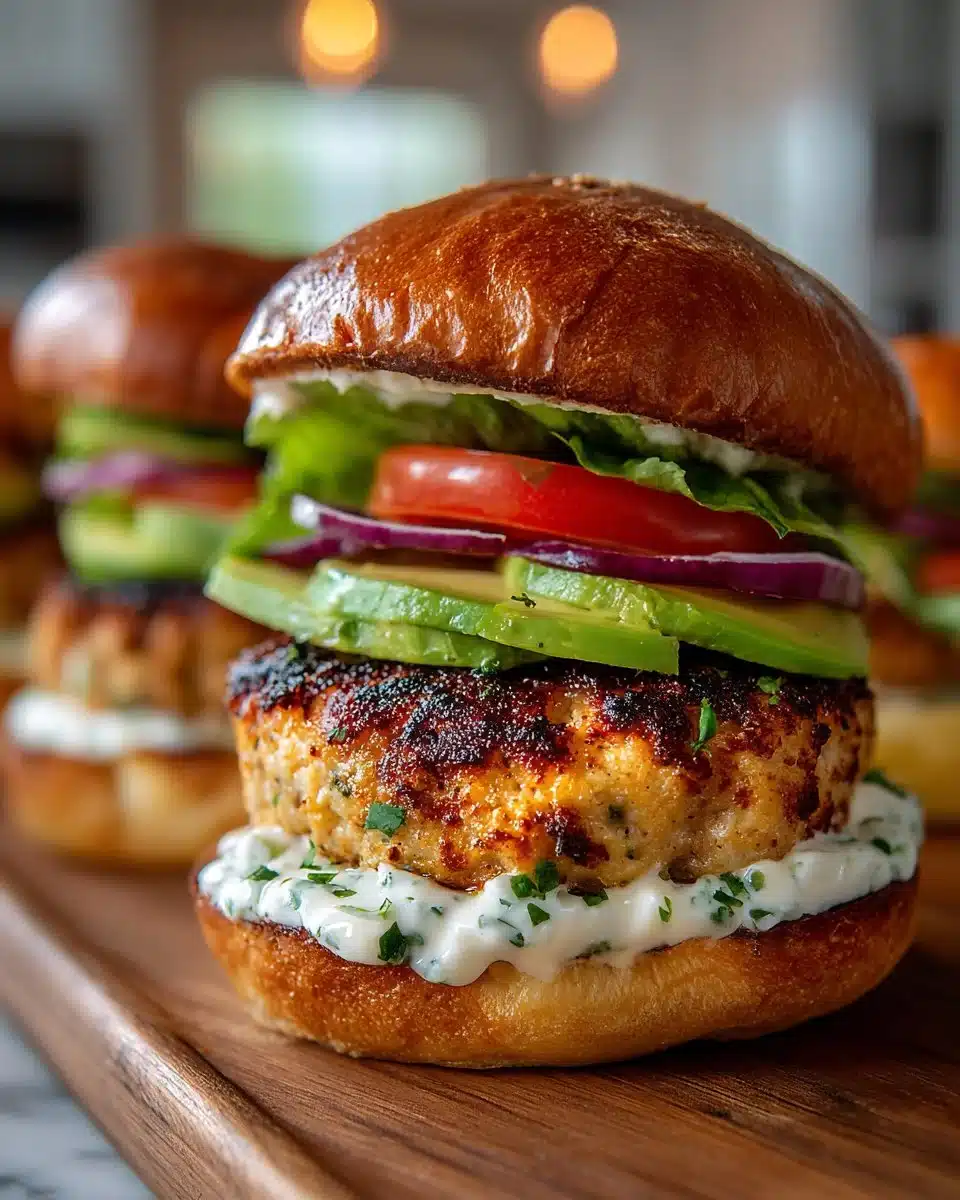 Grilled Turkey Burgers with Avocado grilled turkey burgers with avocado 2026 04 17 001950