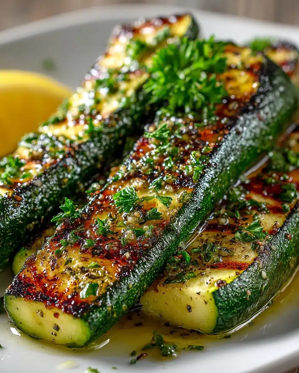 grilled zucchini with lemon garlic drizzle 2026 04 11 010922