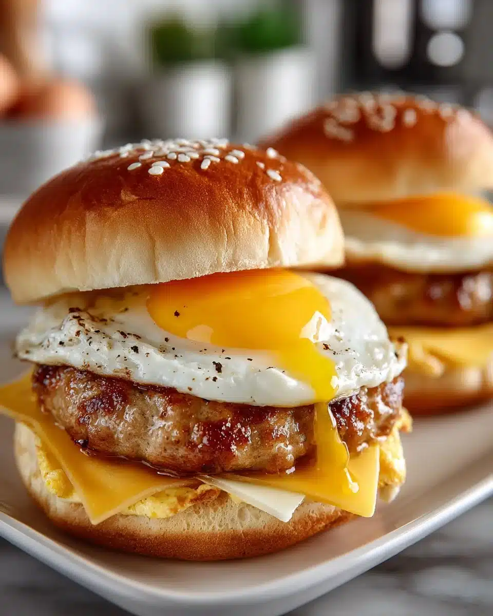 Halal Turkey Sausage and Egg Breakfast Sliders halal turkey sausage and egg breakfast sliders 2026 04 09 012249