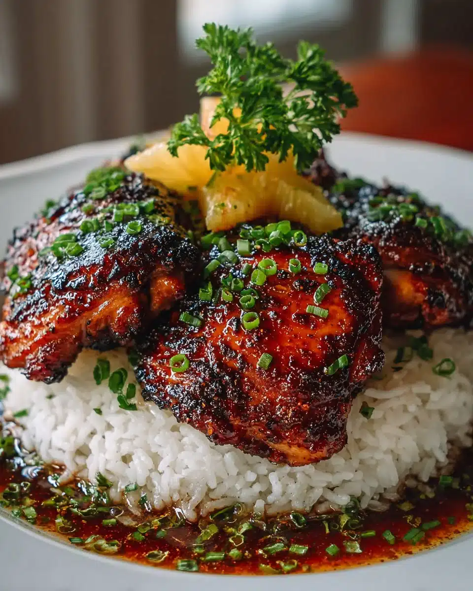 Hawaiian Chicken with Coconut Rice Hawaiian Chicken with Coconut Rice