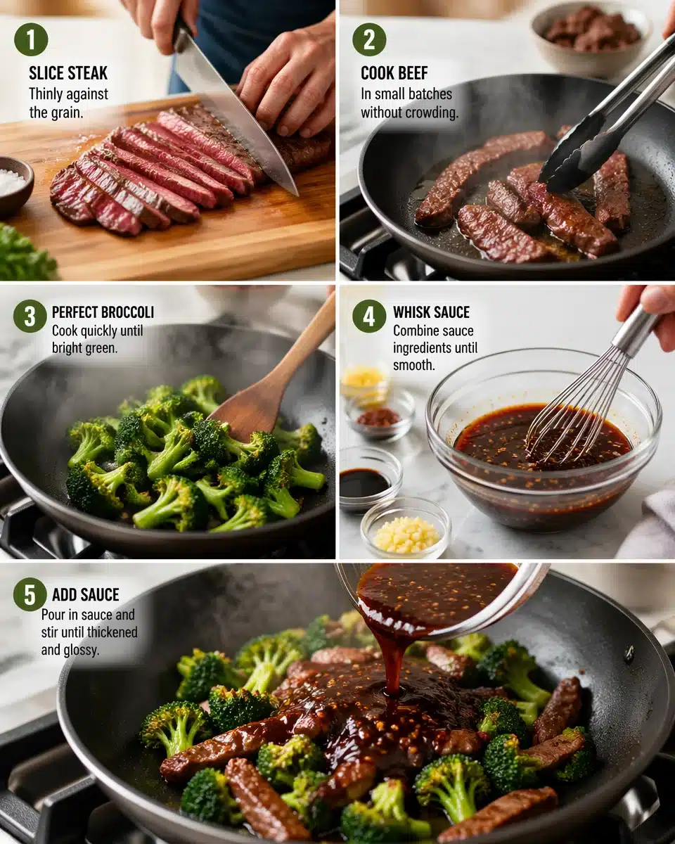Healthy Beef and Broccoli Summer Stir Fry