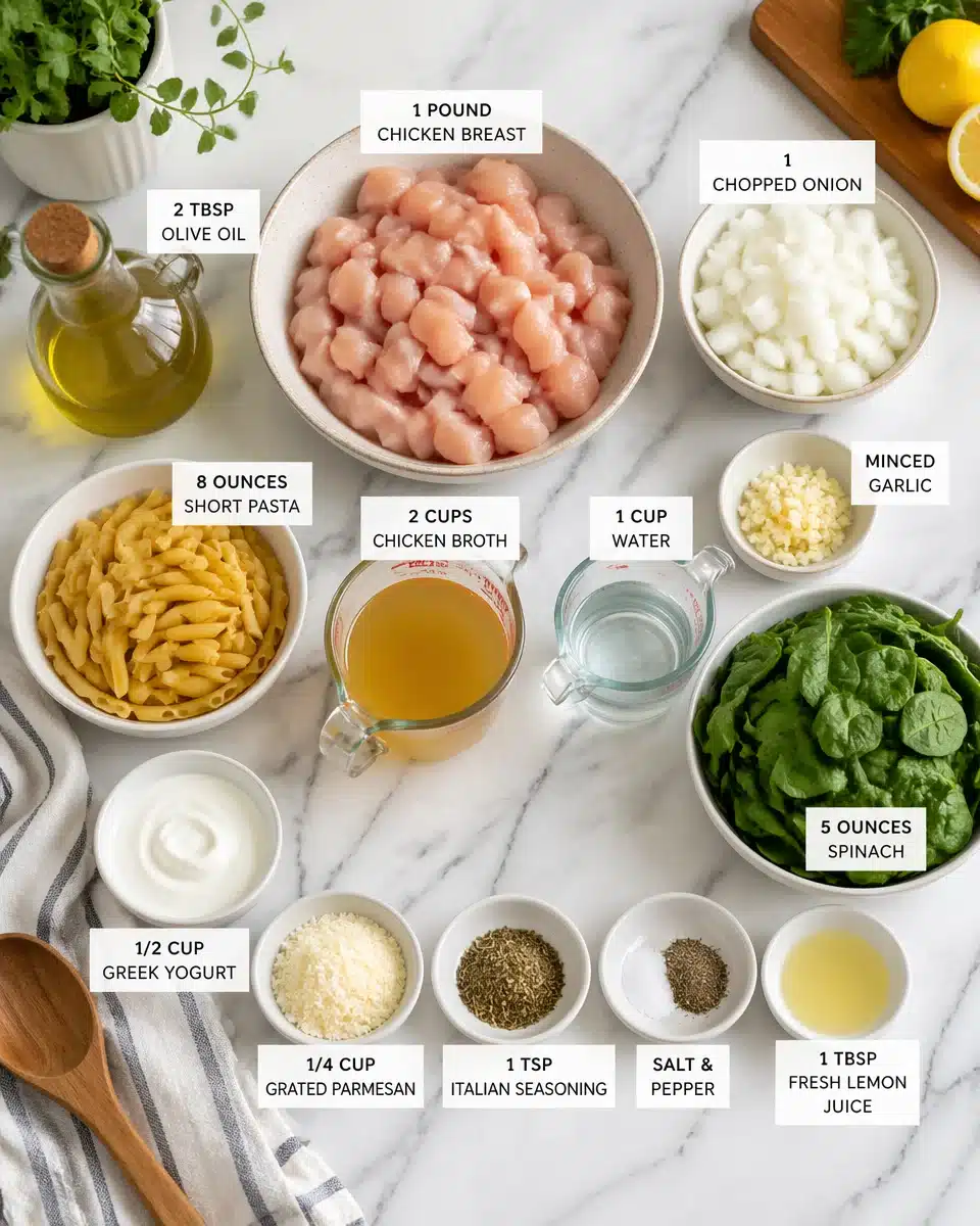 Healthy Chicken and Spinach Summer Skillet