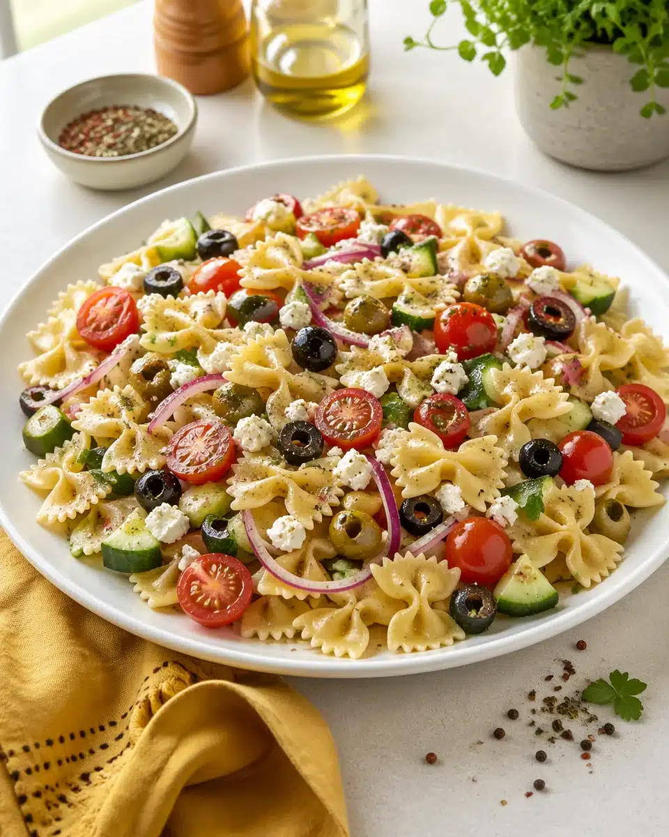 healthy mediterranean summer pasta salad 2026 04 23 214344