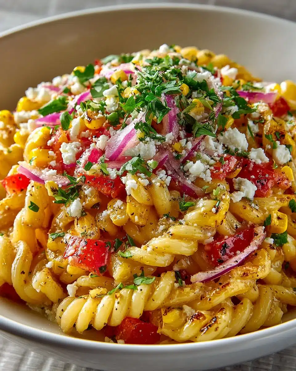 Healthy Street Corn Pasta Salad Healthy Street Corn Pasta Salad