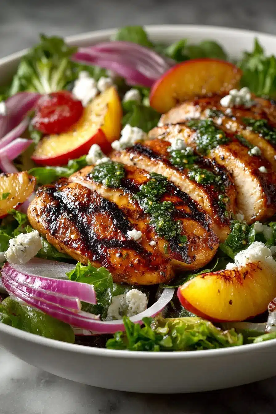 Healthy Summer Grilled Chicken and Peach Salad healthy summer grilled chicken and peach salad 2026 04 26 235124